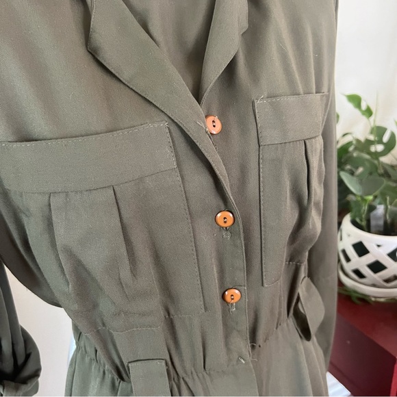 Vintage Taurus II green utility jumpsuit - Picture 6 of 15